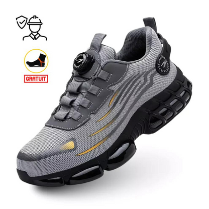 Werkschoenen met Stalen Neus en Antislip Rubberzool voor Maximale Veiligheid