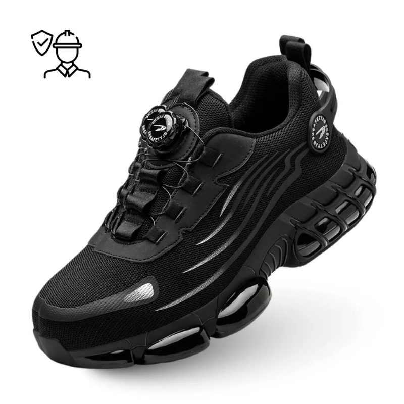 Werkschoenen met Stalen Neus en Antislip Rubberzool voor Maximale Veiligheid