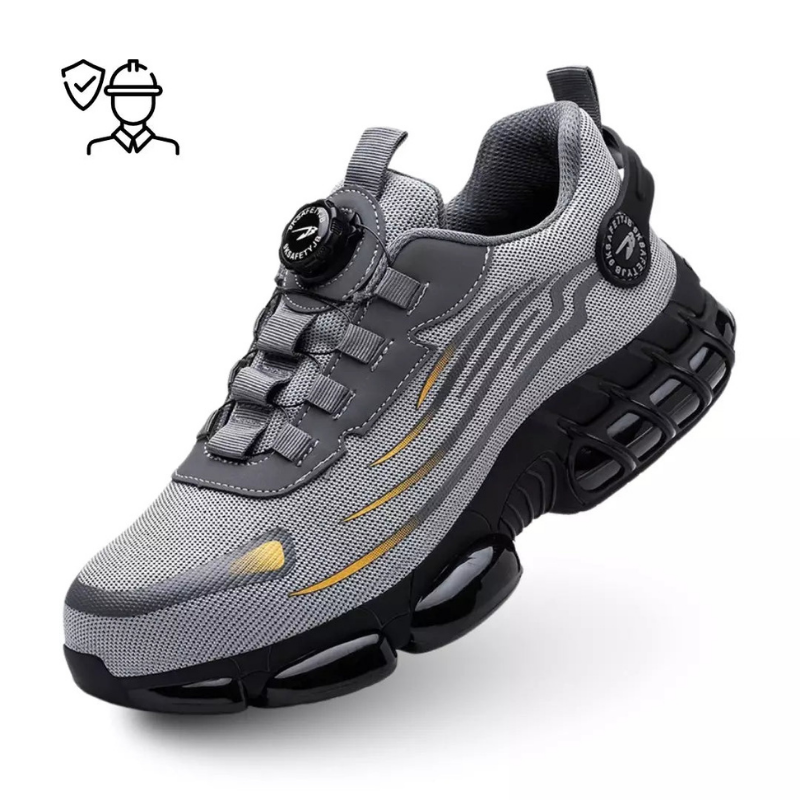 Werkschoenen met Stalen Neus en Antislip Rubberzool voor Maximale Veiligheid
