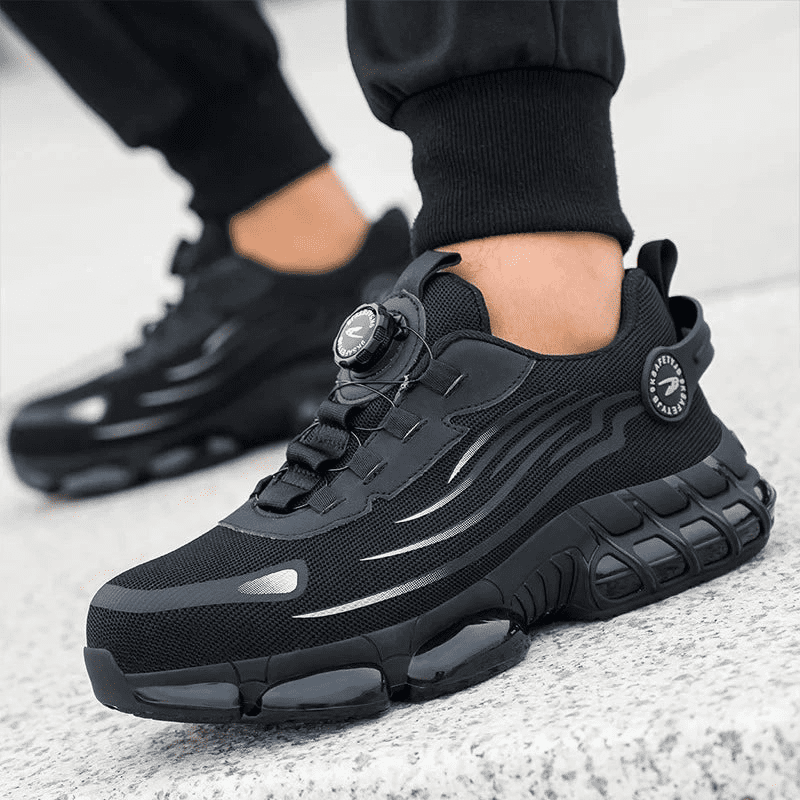 Werkschoenen met Stalen Neus en Antislip Rubberzool voor Maximale Veiligheid