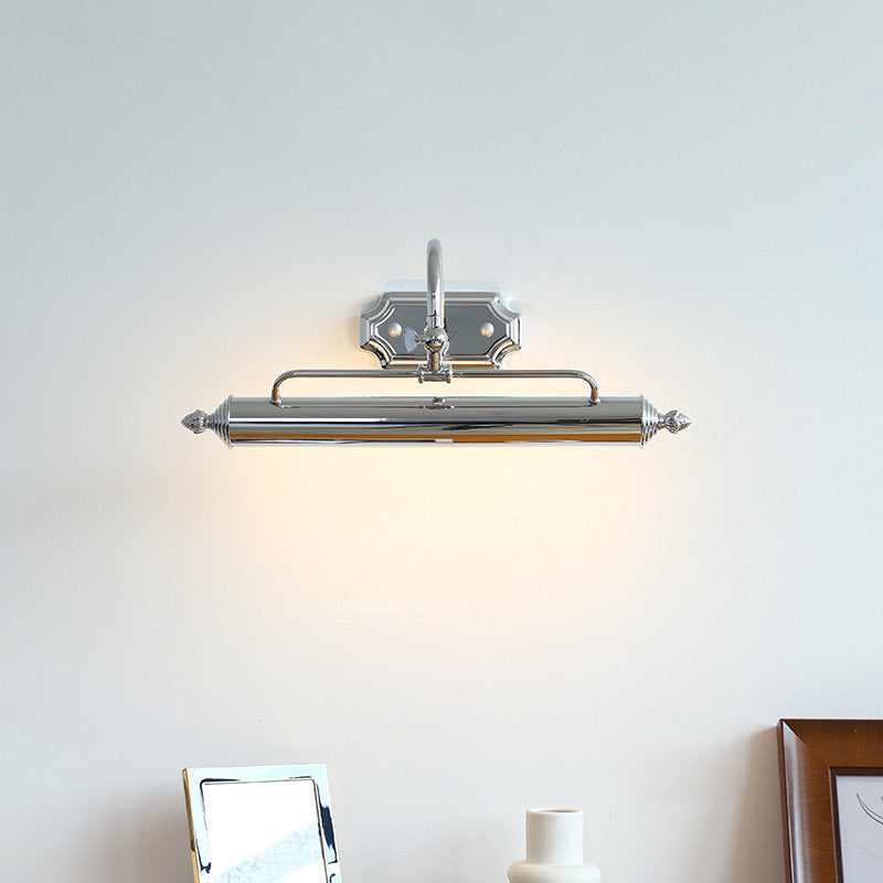 Vellichor Wandlamp met Verstelbare Arm - Zwanenhals Leeslamp voor Schilderijen en Spiegels - Industriële Wandverlichting