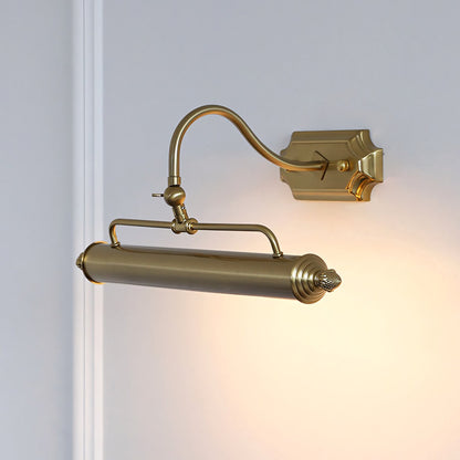 Vellichor Wandlamp met Verstelbare Arm - Zwanenhals Leeslamp voor Schilderijen en Spiegels - Industriële Wandverlichting