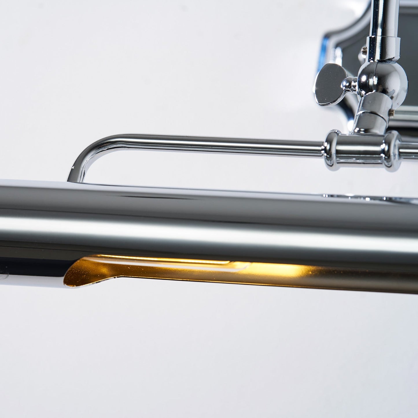 Vellichor Wandlamp met Verstelbare Arm - Zwanenhals Leeslamp voor Schilderijen en Spiegels - Industriële Wandverlichting