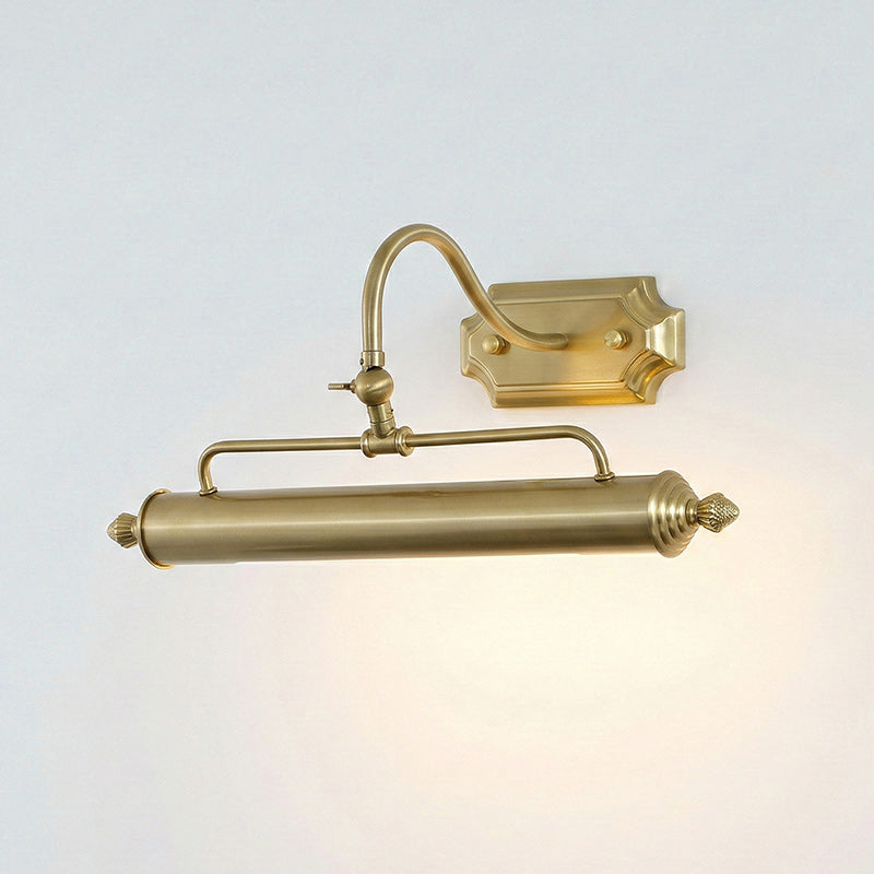 Vellichor Wandlamp met Verstelbare Arm - Zwanenhals Leeslamp voor Schilderijen en Spiegels - Industriële Wandverlichting