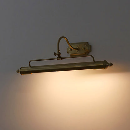 Vellichor Wandlamp met Verstelbare Arm - Zwanenhals Leeslamp voor Schilderijen en Spiegels - Industriële Wandverlichting