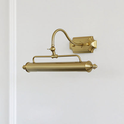 Vellichor Wandlamp met Verstelbare Arm - Zwanenhals Leeslamp voor Schilderijen en Spiegels - Industriële Wandverlichting