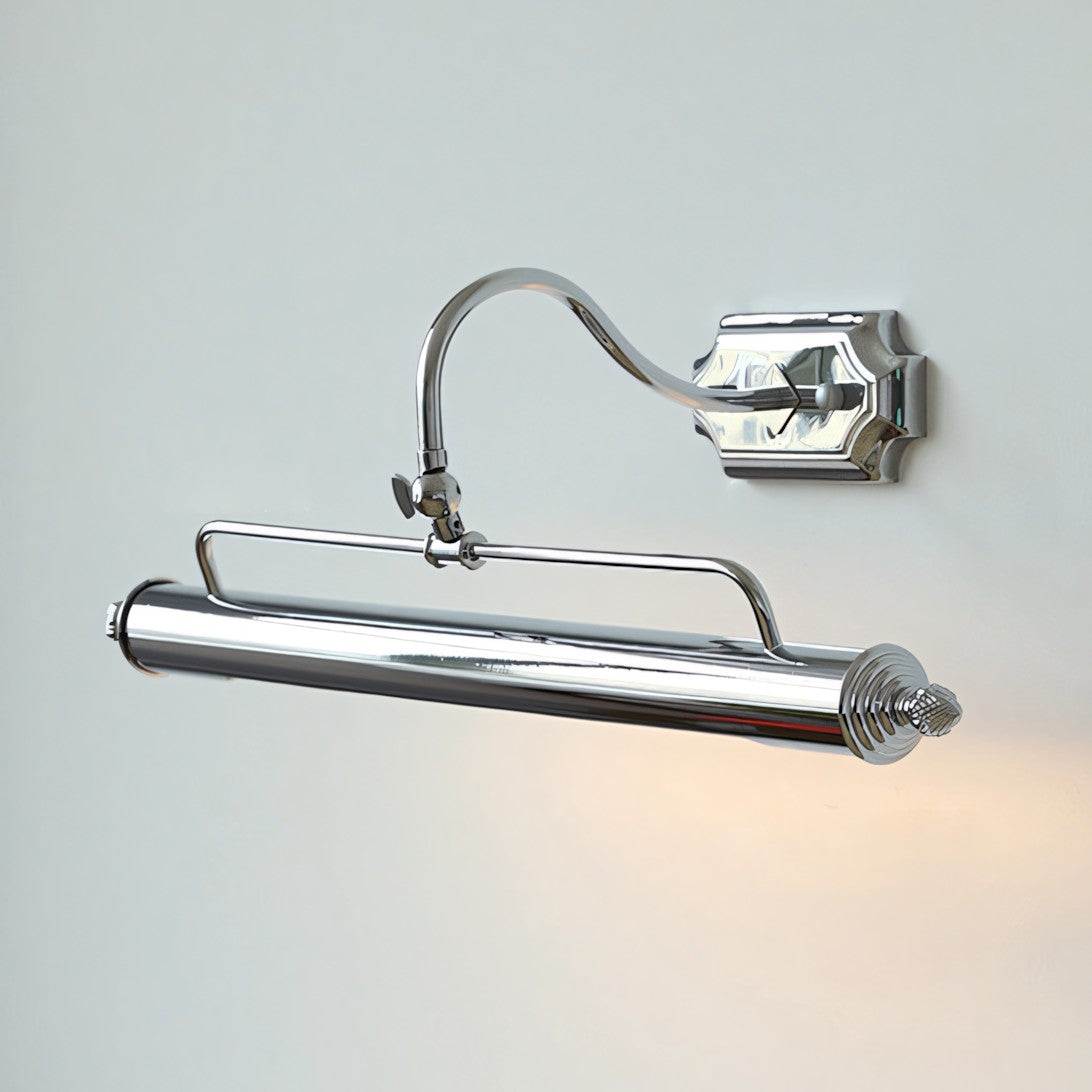 Vellichor Wandlamp met Verstelbare Arm - Zwanenhals Leeslamp voor Schilderijen en Spiegels - Industriële Wandverlichting