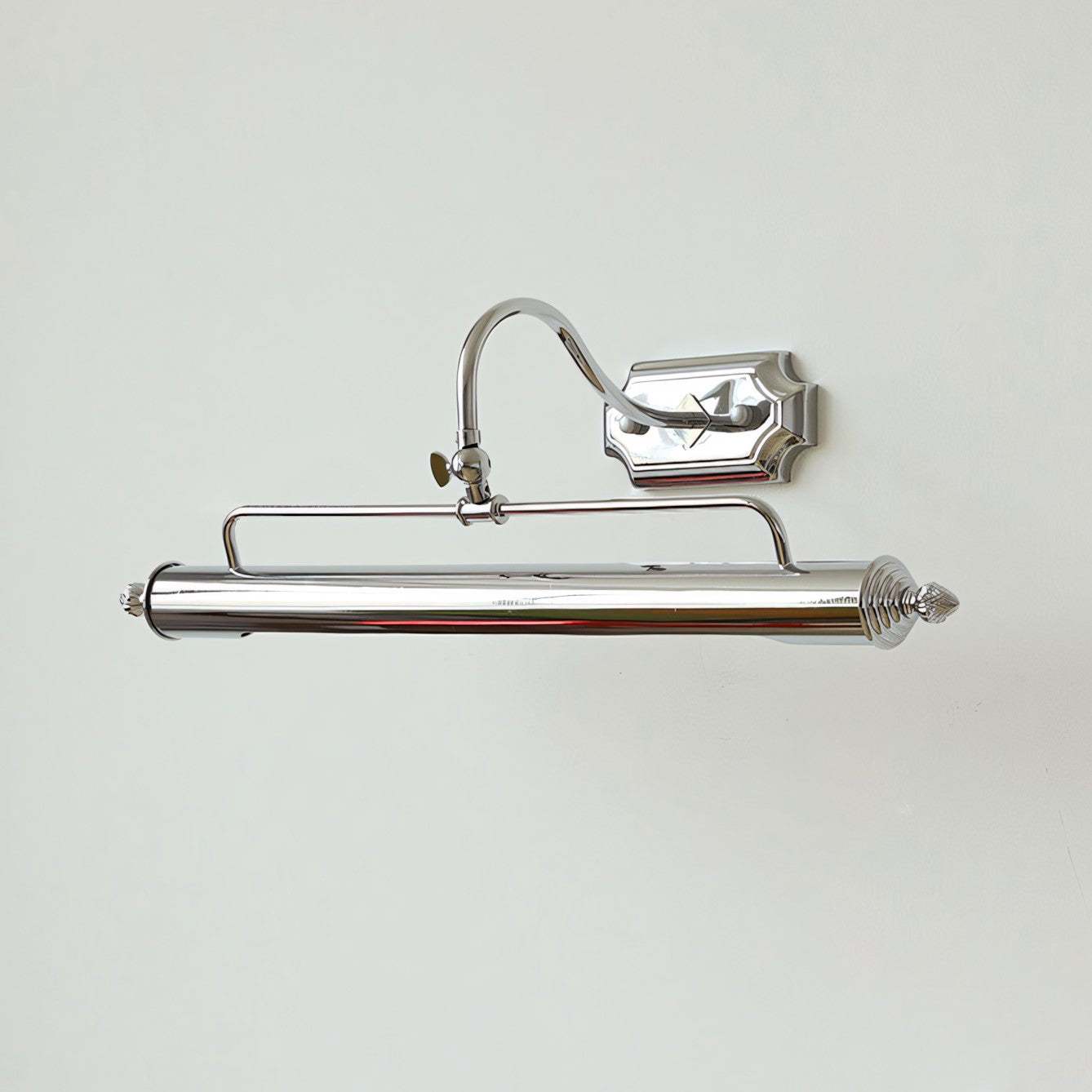 Vellichor Wandlamp met Verstelbare Arm - Zwanenhals Leeslamp voor Schilderijen en Spiegels - Industriële Wandverlichting