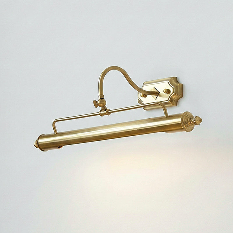 Vellichor Wandlamp met Verstelbare Arm - Zwanenhals Leeslamp voor Schilderijen en Spiegels - Industriële Wandverlichting