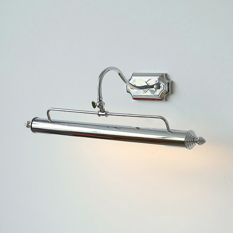 Vellichor Wandlamp met Verstelbare Arm - Zwanenhals Leeslamp voor Schilderijen en Spiegels - Industriële Wandverlichting