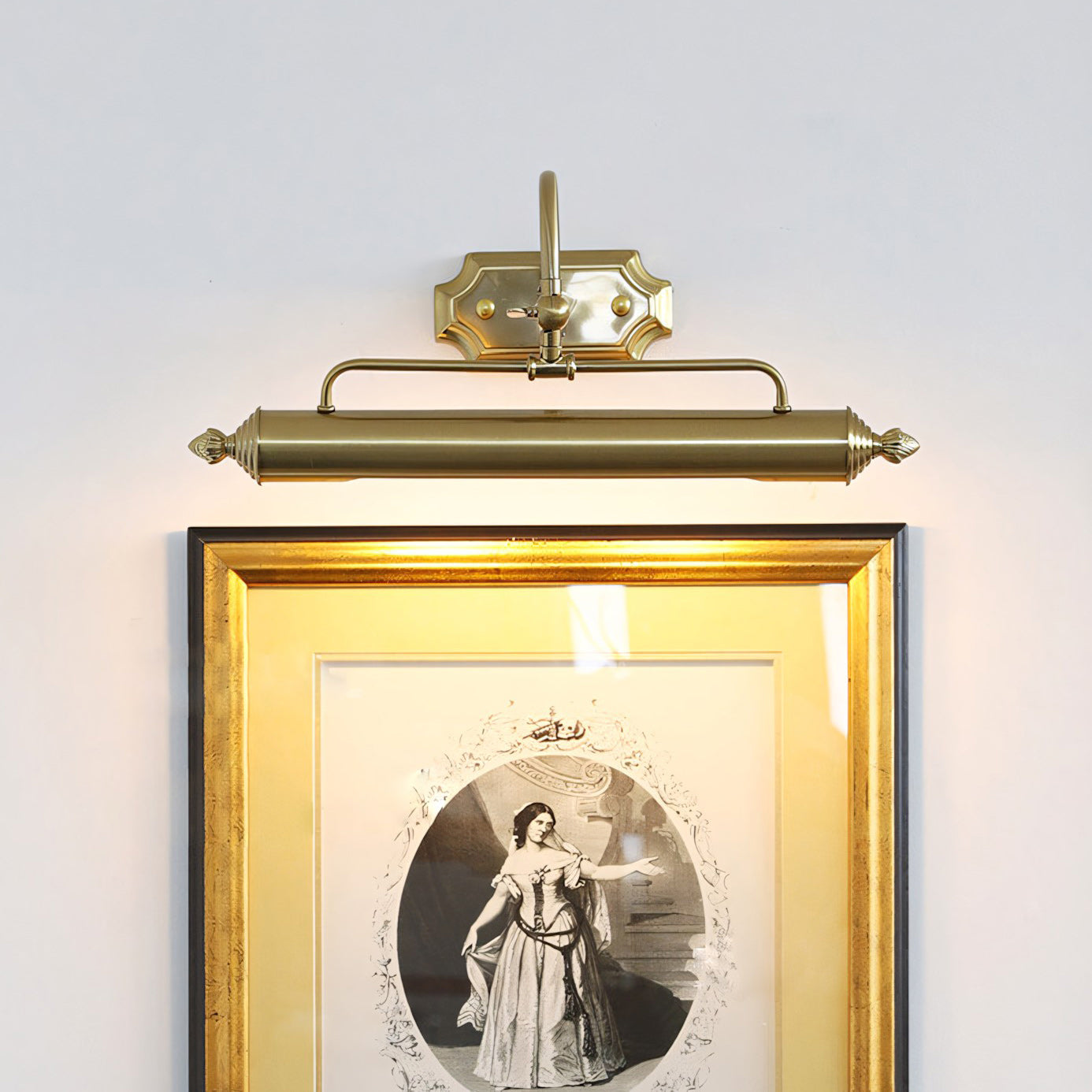Vellichor Wandlamp met Verstelbare Arm - Zwanenhals Leeslamp voor Schilderijen en Spiegels - Industriële Wandverlichting