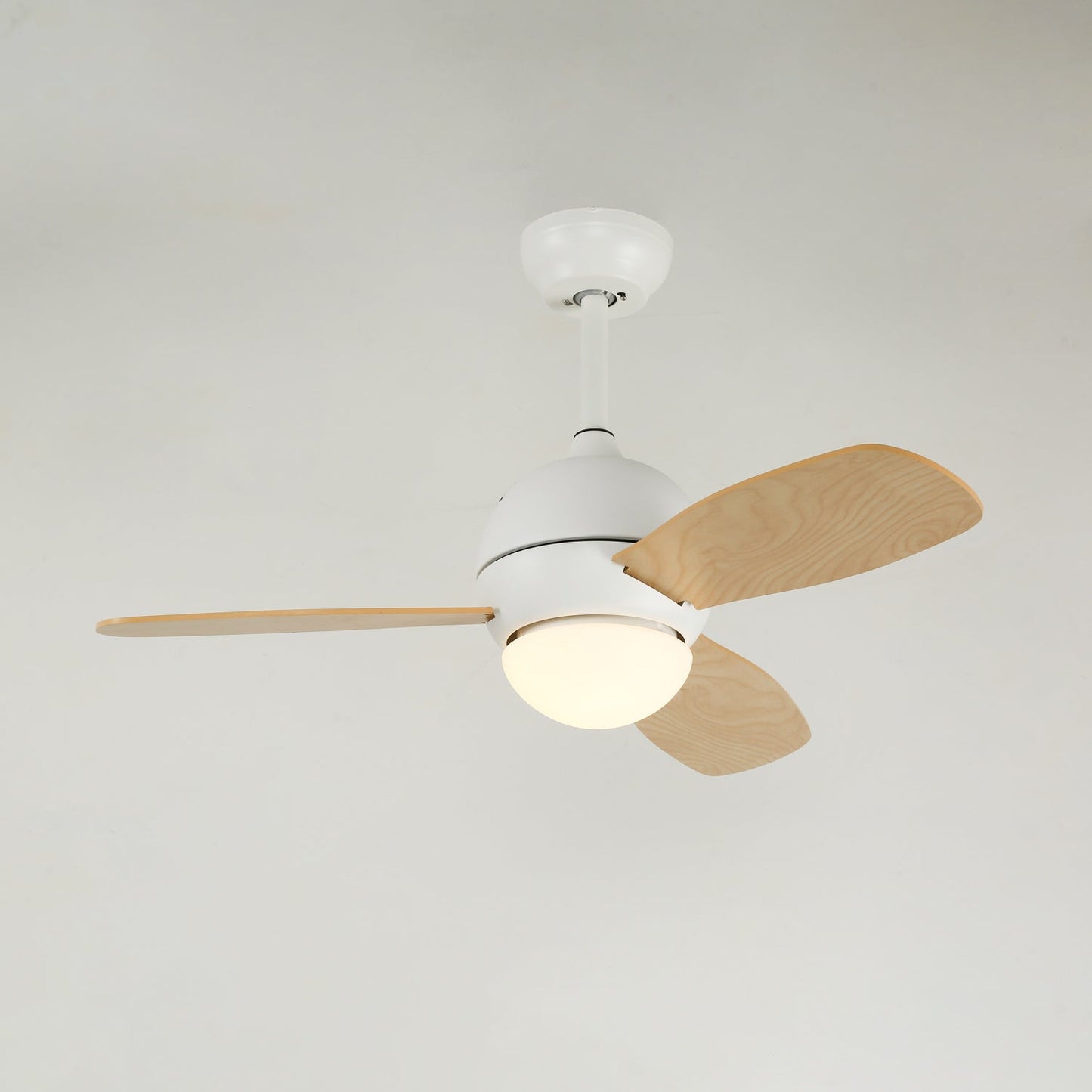 Plafondventilator met Verlichting Minimalistische Stijl 3 Bladen