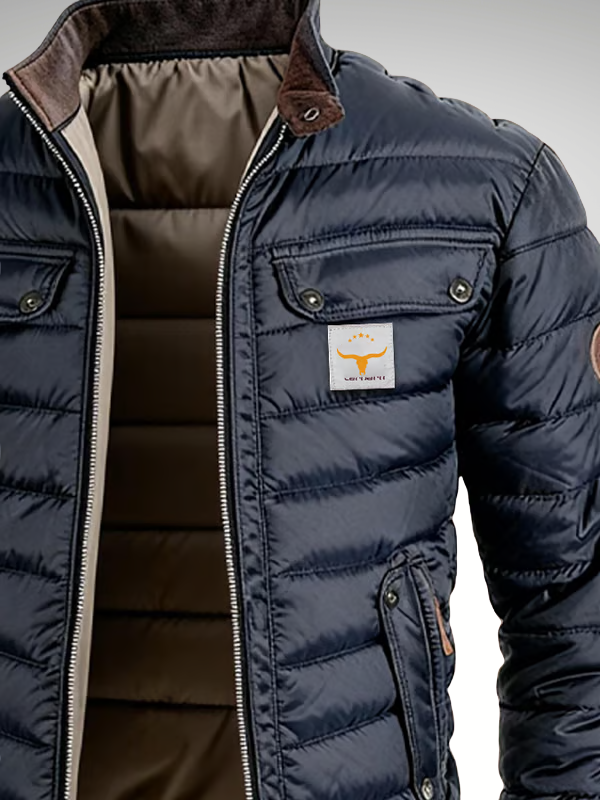 Herenjack Warm Gewatteerd Modern Design