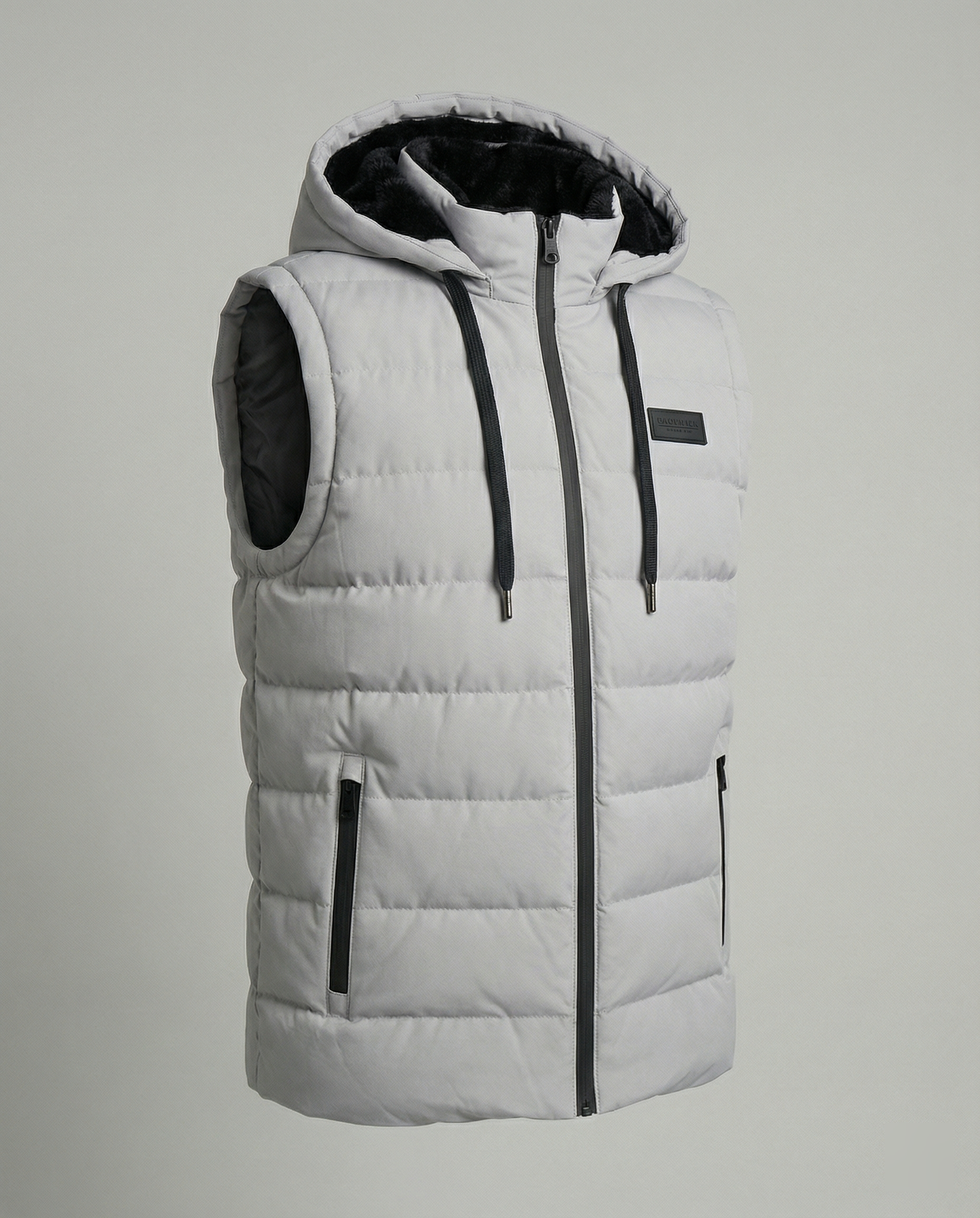 Vento | Gewatteerd Mouwloos Puffervest met Capuchon 4