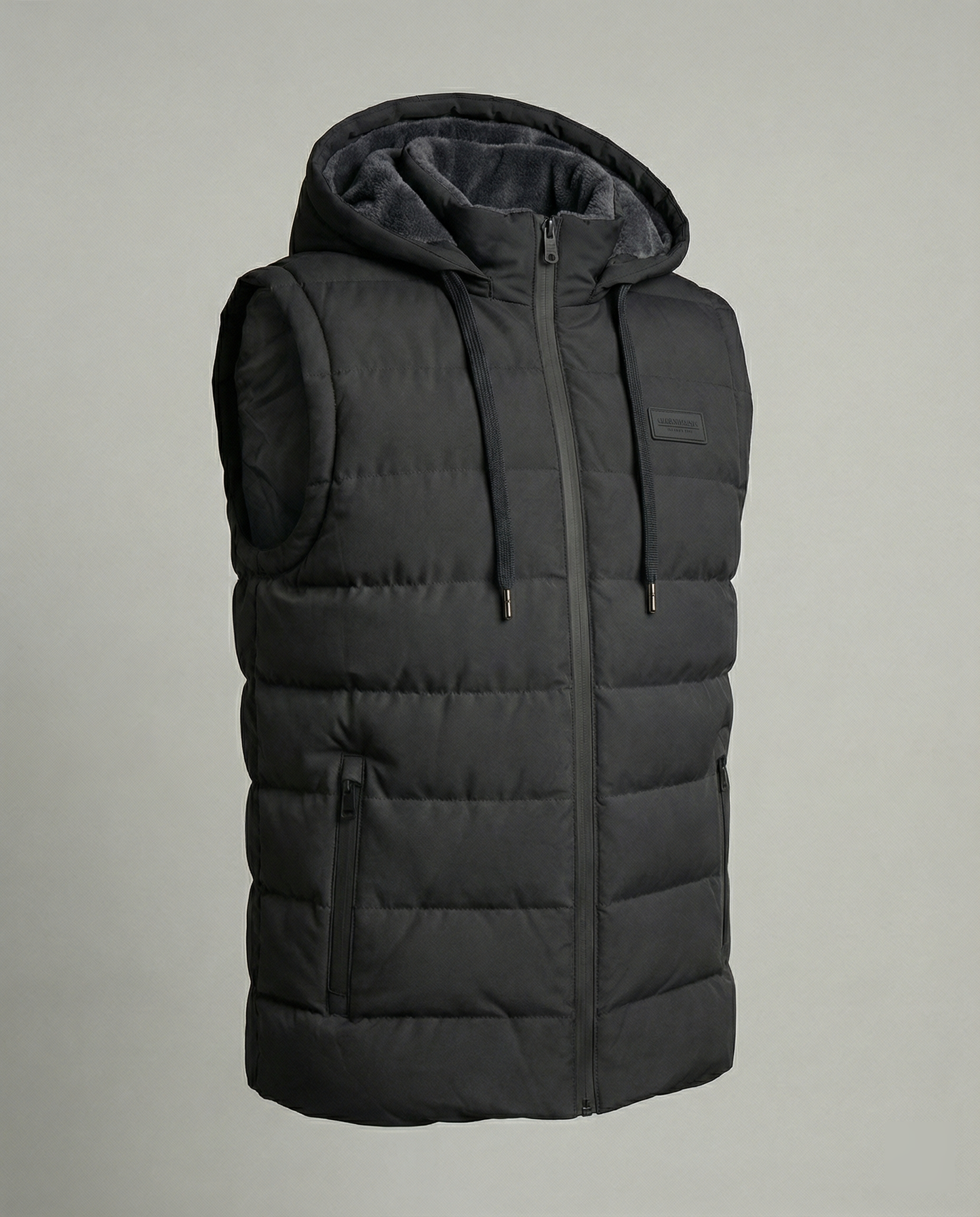 Vento | Gewatteerd Mouwloos Puffervest met Capuchon 5