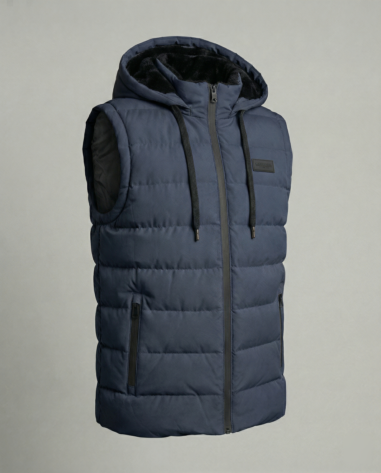 Vento | Gewatteerd Mouwloos Puffervest met Capuchon 6