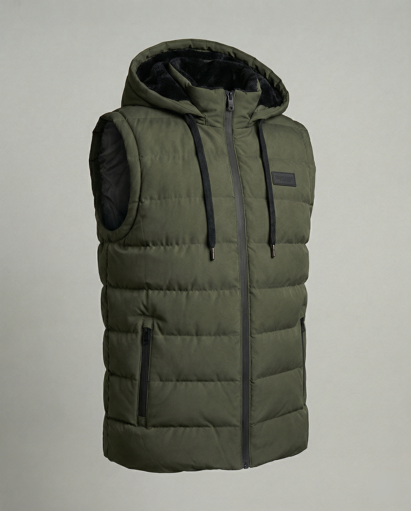 Vento | Gewatteerd Mouwloos Puffervest met Capuchon 7