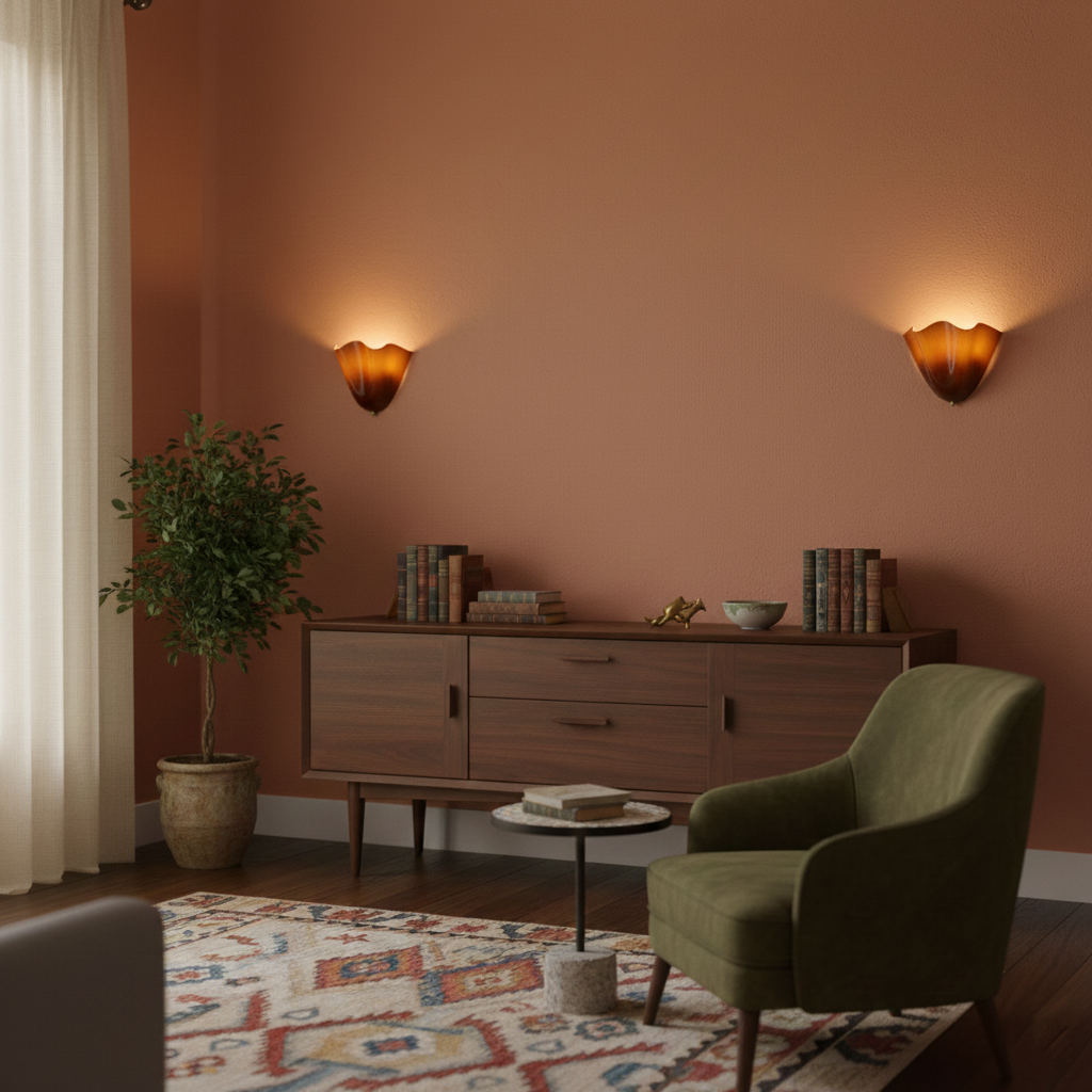 Design Wandlamp van Handgeblazen Glas – Sculpturale Wandverlichting voor Modern Interieur