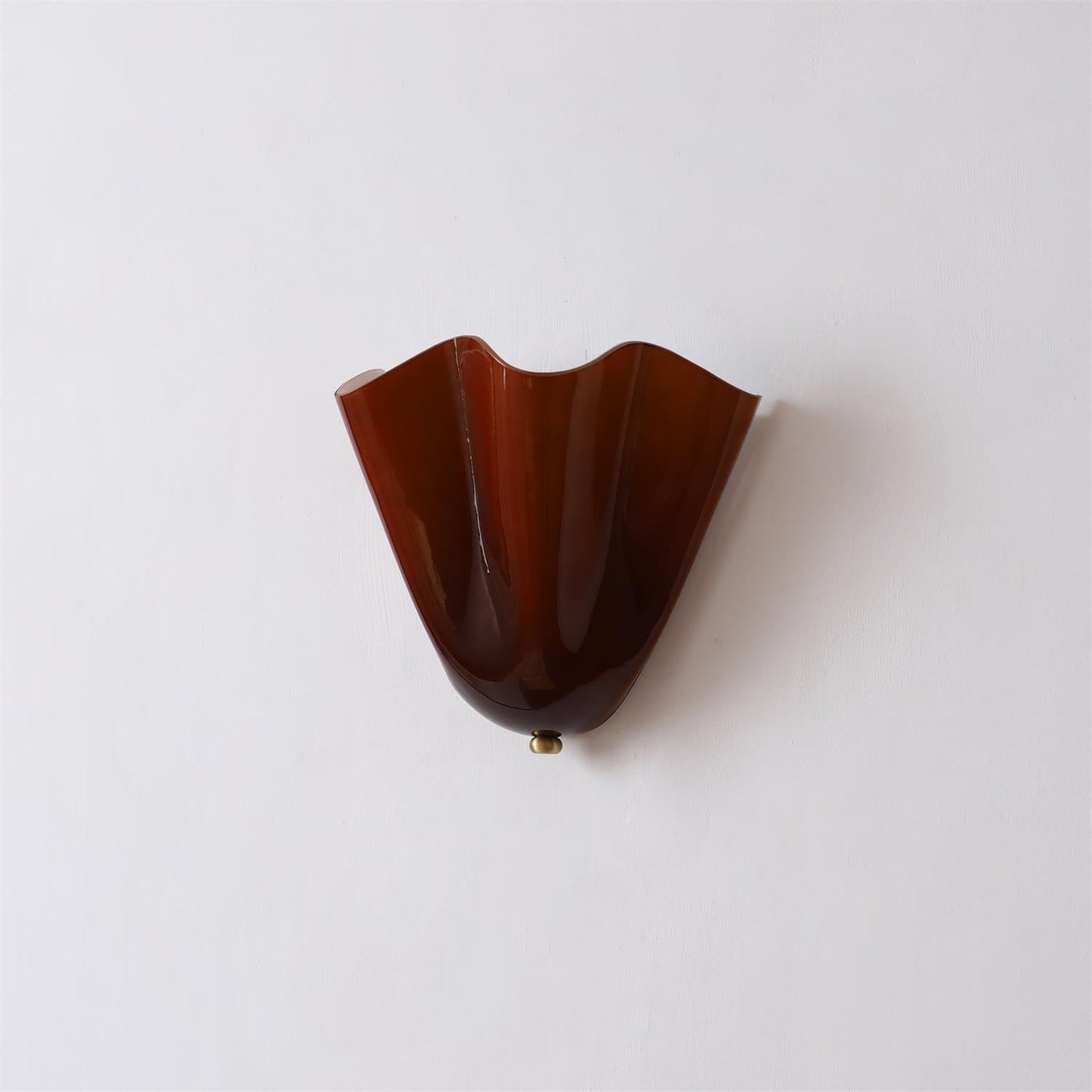 Design Wandlamp van Handgeblazen Glas – Sculpturale Wandverlichting voor Modern Interieur