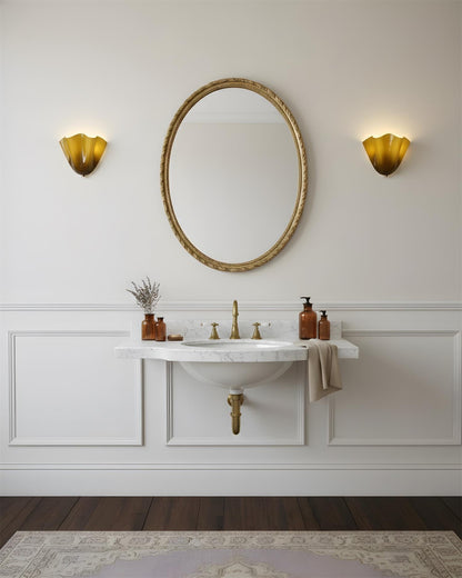 Design Wandlamp van Handgeblazen Glas – Sculpturale Wandverlichting voor Modern Interieur