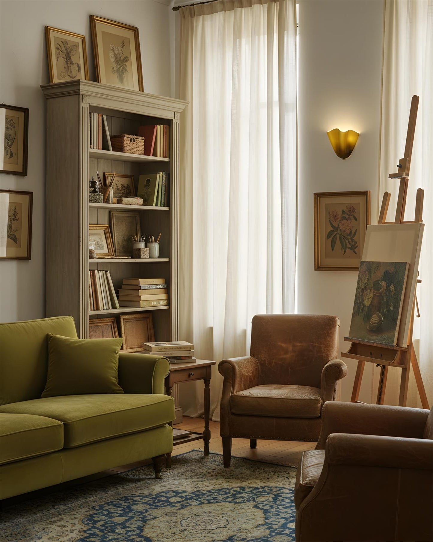 Design Wandlamp van Handgeblazen Glas – Sculpturale Wandverlichting voor Modern Interieur
