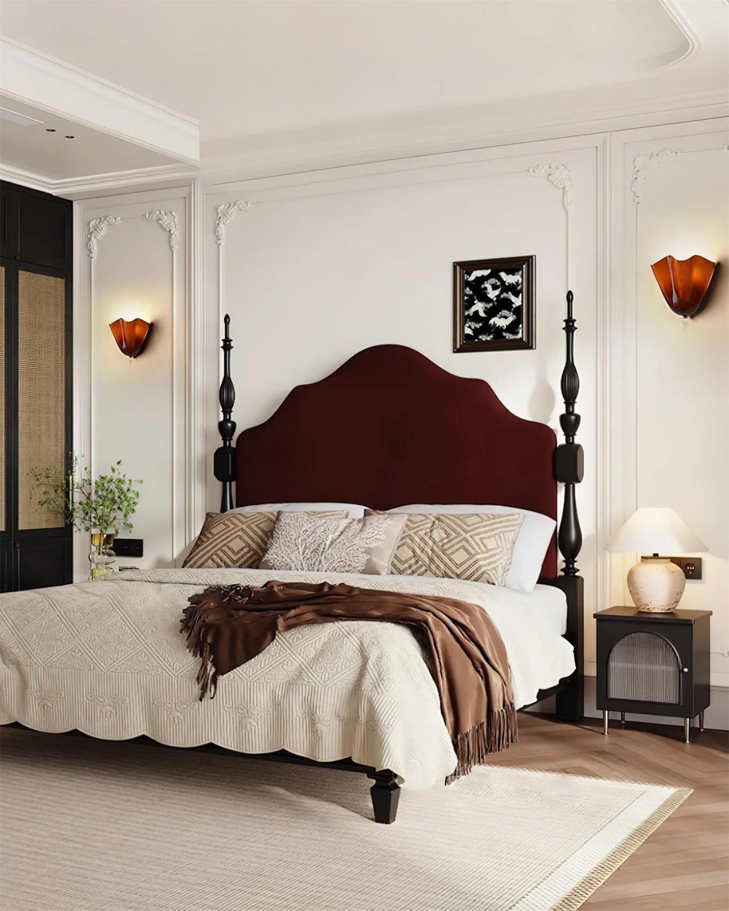 Design Wandlamp van Handgeblazen Glas – Sculpturale Wandverlichting voor Modern Interieur