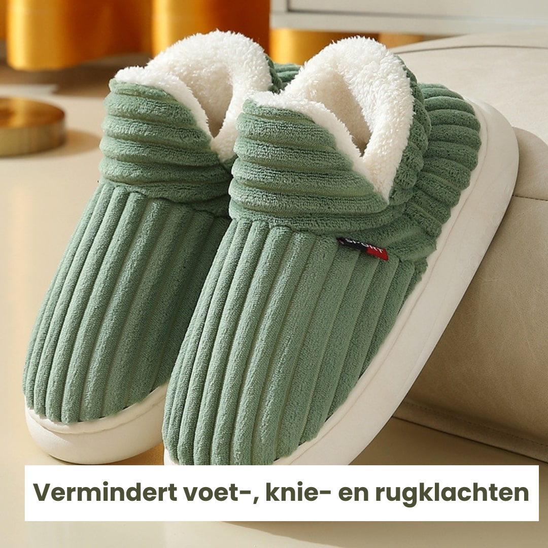 Pantoffels Pile Zacht en Warm Met Fodera