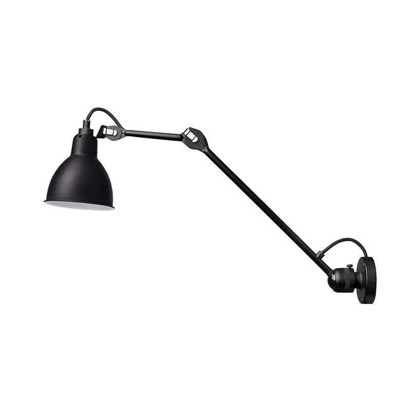 Verstelbare Wandlamp Zwart Mat 15cm Breedte Met Scharnierende Arm Voor Leeshoek Kantoor Werklamp Modern Design