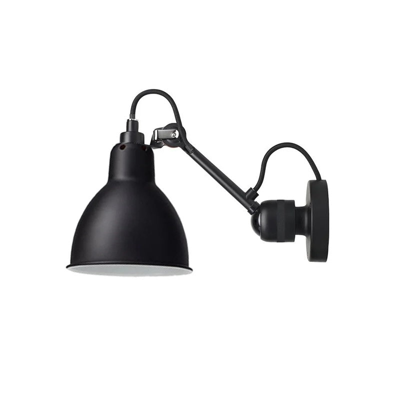 Verstelbare Wandlamp Zwart Mat 15cm Breedte Met Scharnierende Arm Voor Leeshoek Kantoor Werklamp Modern Design