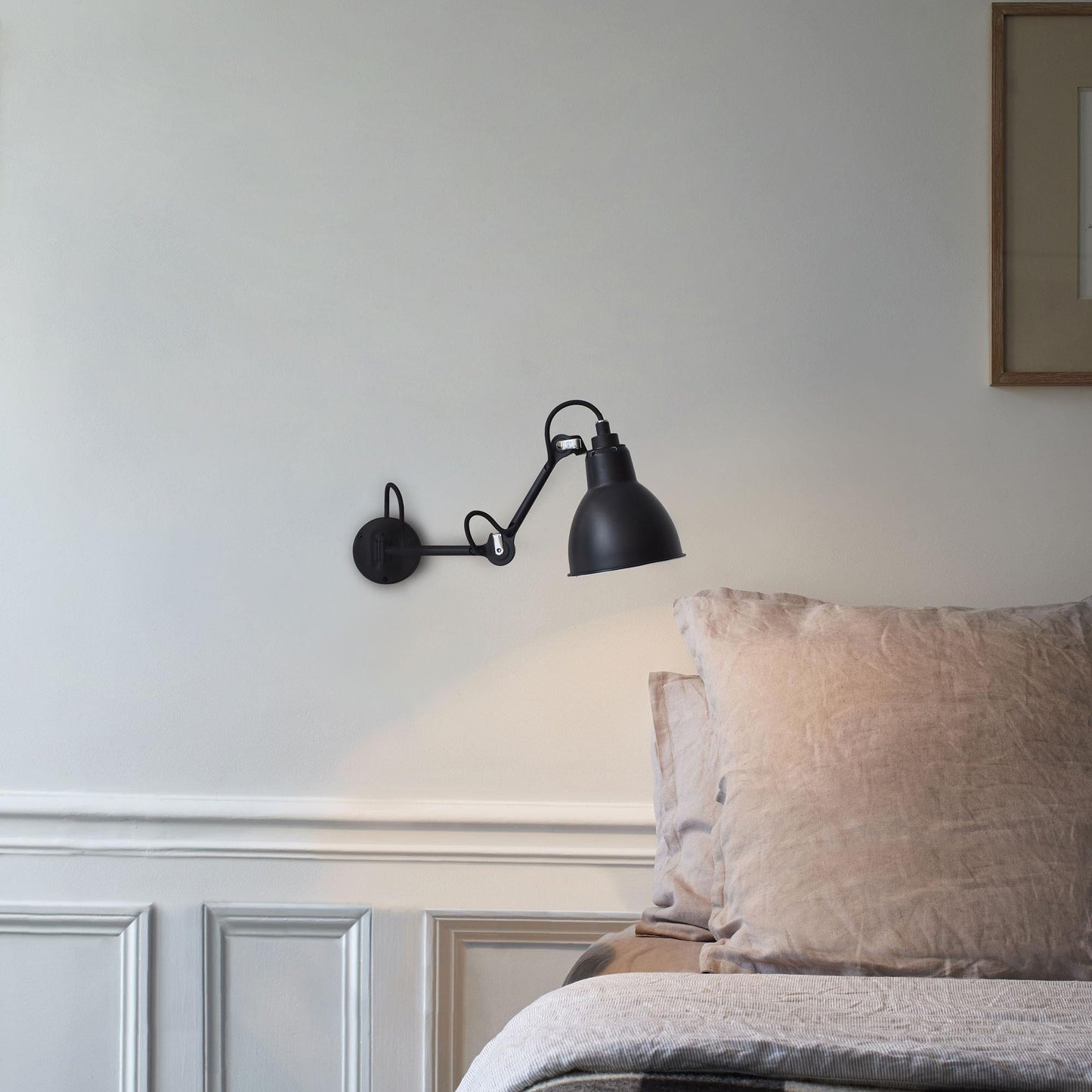 Verstelbare Wandlamp Zwart Mat 15cm Breedte Met Scharnierende Arm Voor Leeshoek Kantoor Werklamp Modern Design