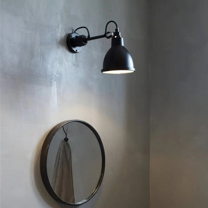 Verstelbare Wandlamp Zwart Mat 15cm Breedte Met Scharnierende Arm Voor Leeshoek Kantoor Werklamp Modern Design
