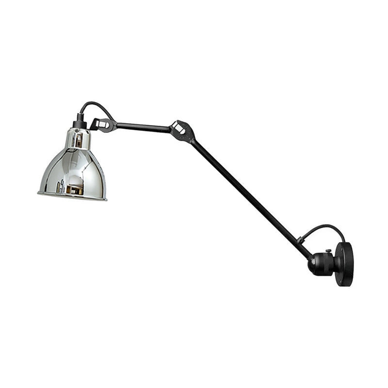 Verstelbare Wandlamp Zwart Mat 15cm Breedte Met Scharnierende Arm Voor Leeshoek Kantoor Werklamp Modern Design