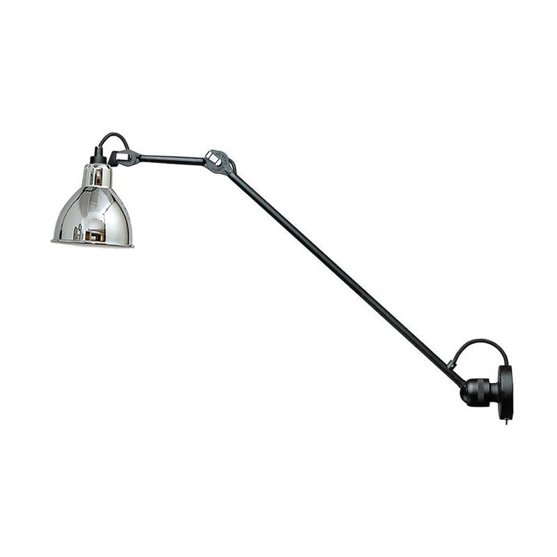 Verstelbare Wandlamp Zwart Mat 15cm Breedte Met Scharnierende Arm Voor Leeshoek Kantoor Werklamp Modern Design
