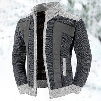 Vest Heren Met Rits | Warmtecomfort & Opstaande Kraag