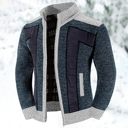 Vest Heren Met Rits | Warmtecomfort & Opstaande Kraag