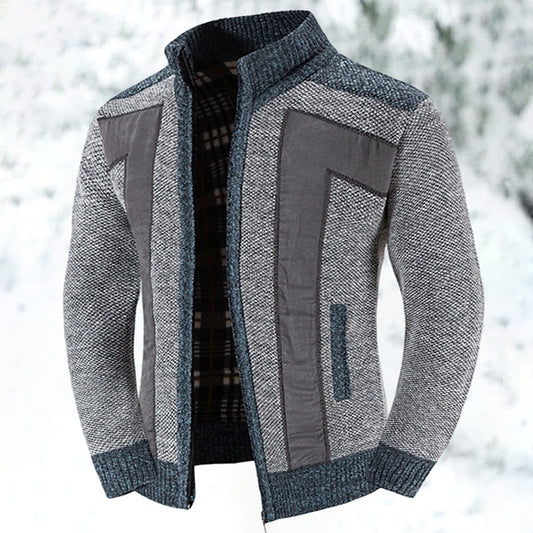 Heren Vest Warm Isolatie Rits Kraag - StudioMarella