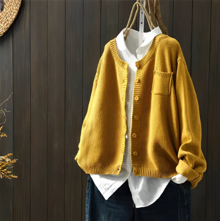 Zachte Cardigan Maglia voor Vrouw