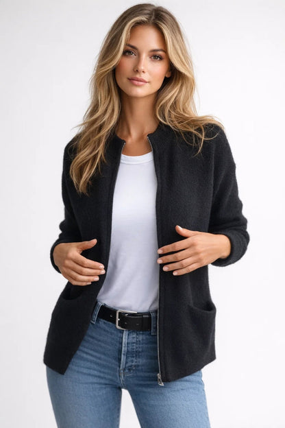 Dames Vest Met Zakken Comfortabel Herfst Collectie