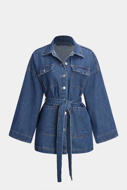 Vrouwen Denim Jack Modern en Stijlvol - StudioMarella