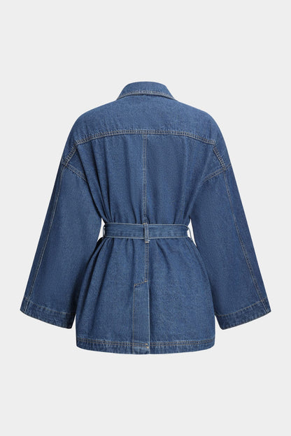 Vrouwen Denim Jack Modern en Stijlvol