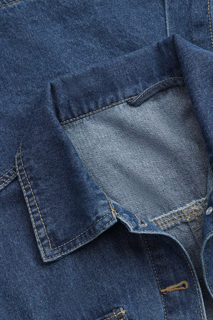 Vrouwen Denim Jack Modern en Stijlvol