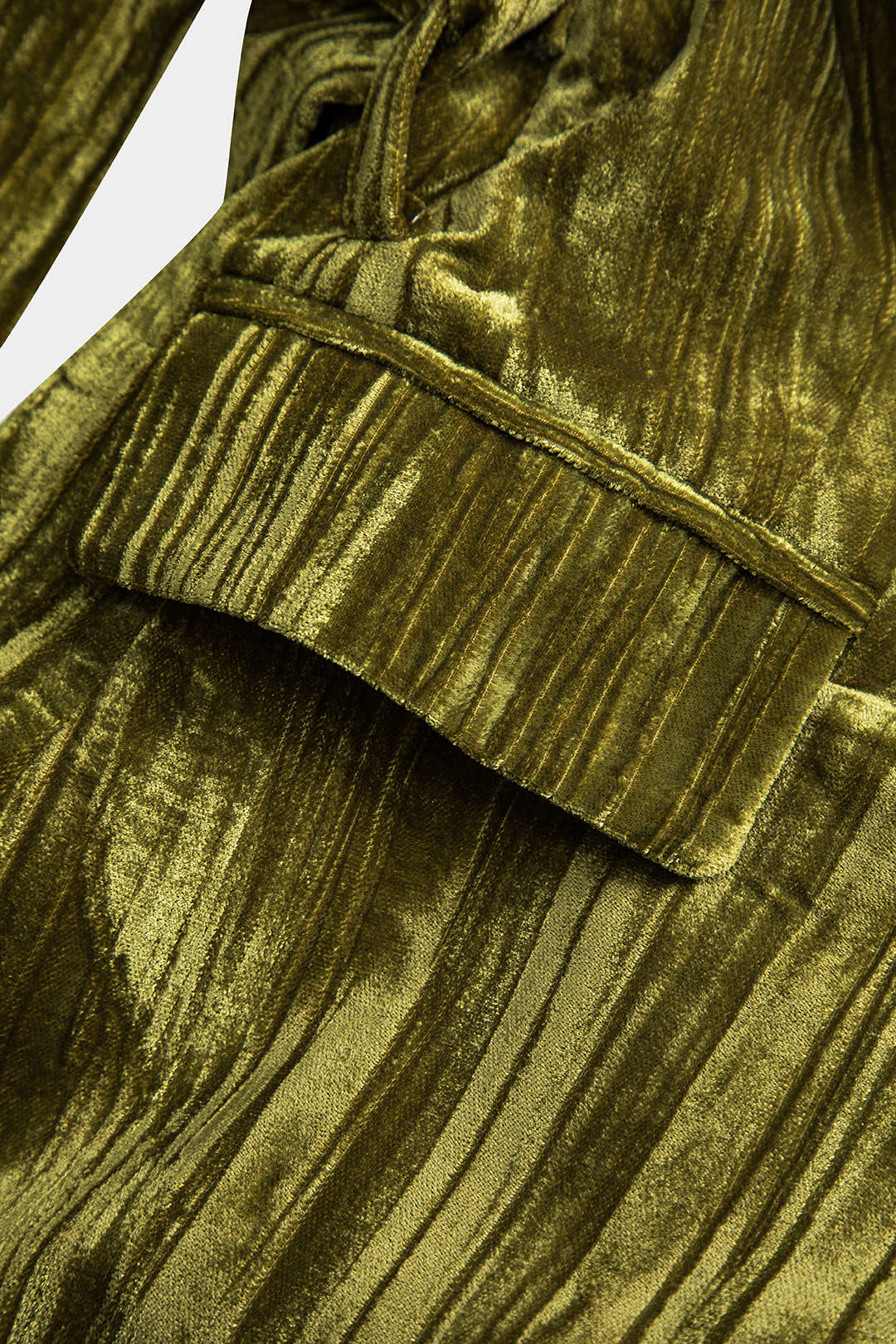Fluwelen Jasje voor Vrouw met Strikceintuur Elegante Stijl