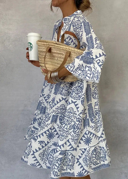 Jurk Mini voor Vrouw Emilia Stijl