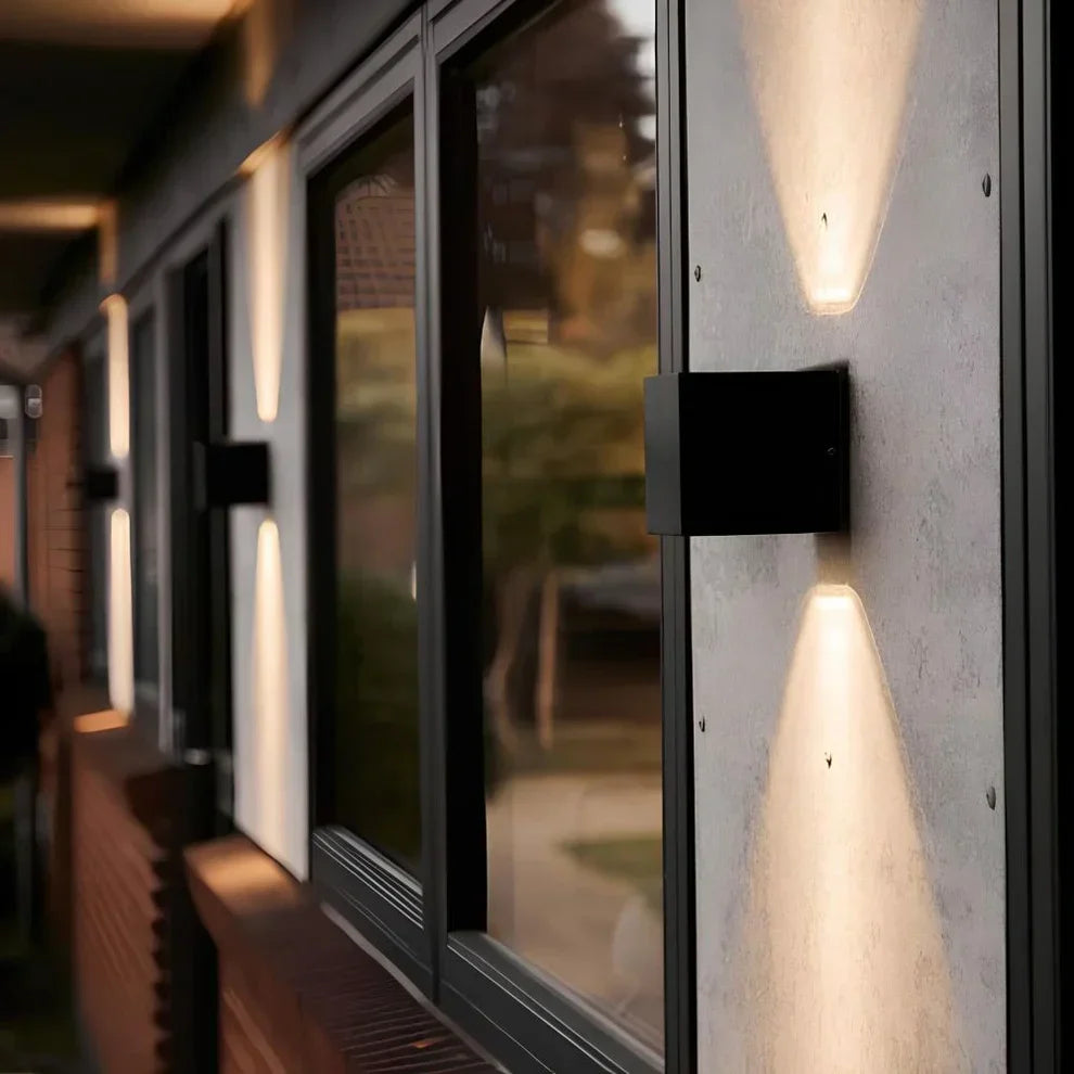 Verstelbare LED Wandlamp Modern Warm Wit Aluminium Design Cube voor Hal en Woonkamer