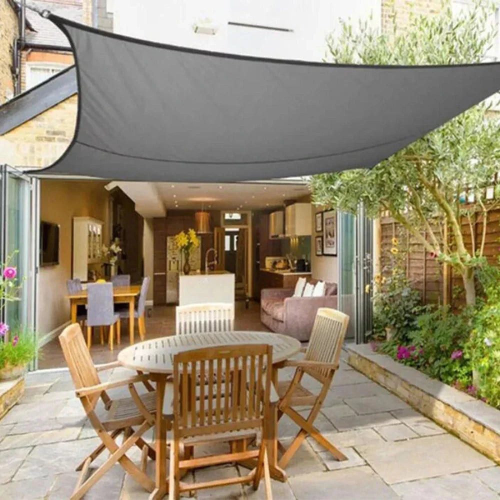 Waterdicht Schaduwdoek Driehoek of Vierkant voor Terras Balkon en Tuin
