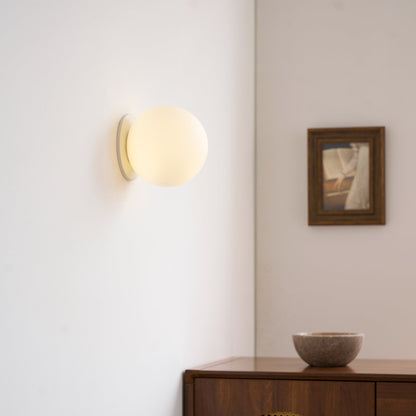 Glazen Wandlamp met Gouden of Zilveren Fitting – Modern Design voor Slaapkamer en Woonkamer