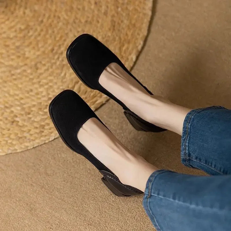 Zomer Flats Stijlvolle Leren Schoenen voor Vrouwen