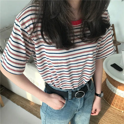 Koreaanse Stijl T-shirt voor Heren en Dames