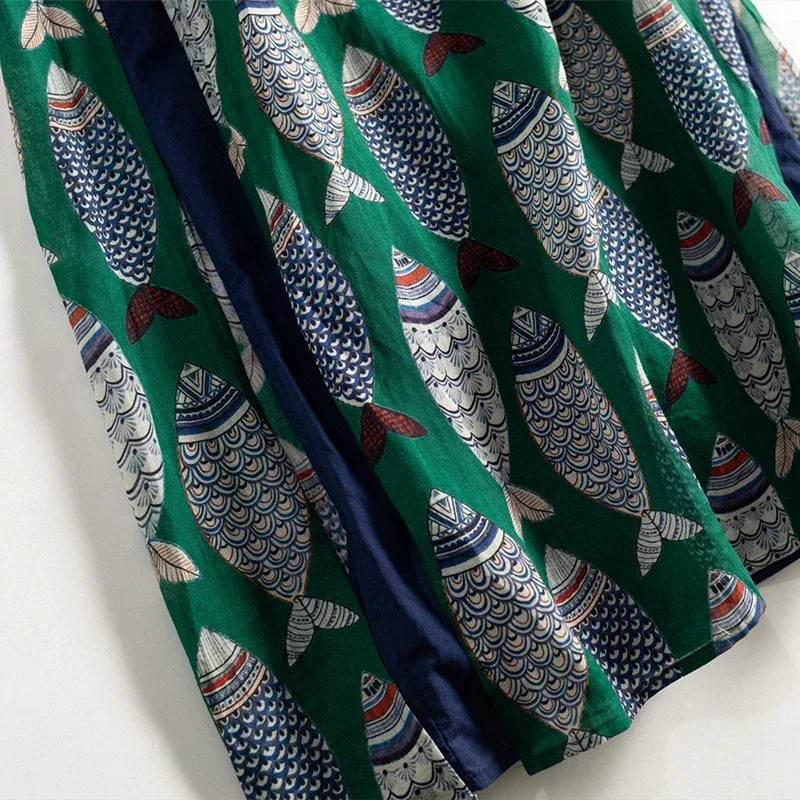 Jurk Zomerse Bloemenprint Vrouwelijk en Luchtig