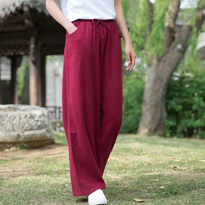 Yoga Broek Vintage Stijl Comfortabel